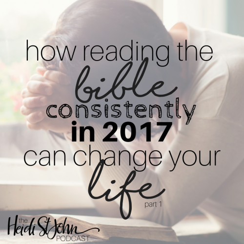 Why reading God's Word is the most important thing you can do this year