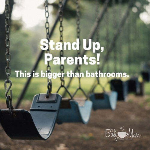 Is this really about bathrooms? Heidi St. John, mother of seven, says NO.