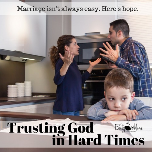 Marriage can be tough. Add financial stress to marriage and tempers can flare. Join Heidi and Durenda as they offer encouragement for the difficult seasons of marriage. 
