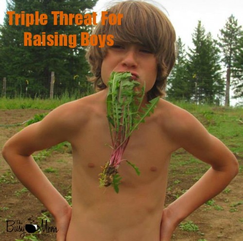 Triple Threat For Raising Boys TBM
