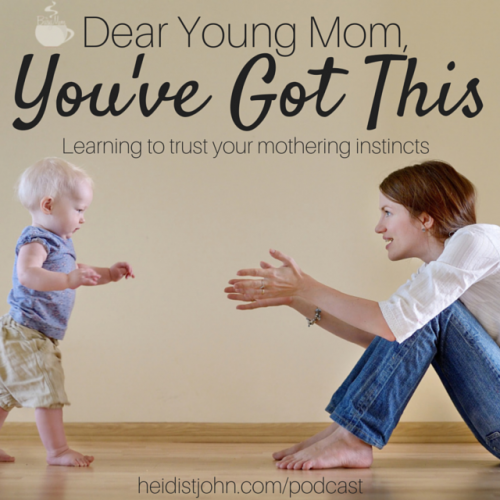 Every mom needs encouragement. Truly! I have seven kids and I didn't know what I was doing when I had my first... or my second ... and do you know what I learned? That's how we learn. You've got this, precious mom! Join Durenda and me today as we give you a little love for your mama's heart.