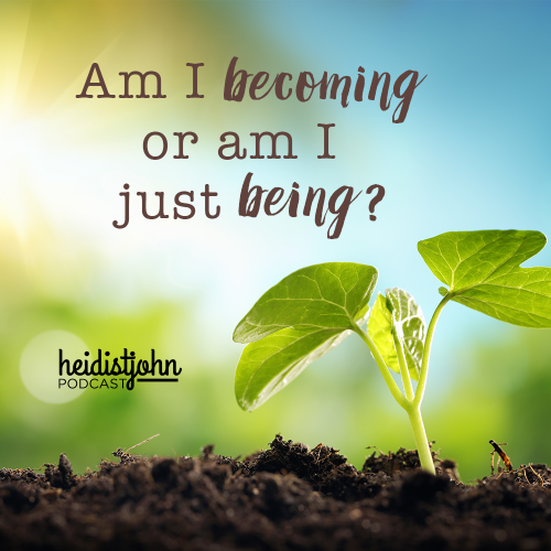 becoming-or-being