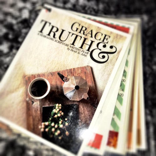 Purchase Heidi's Scripture writing challenge booklet for the whole year!