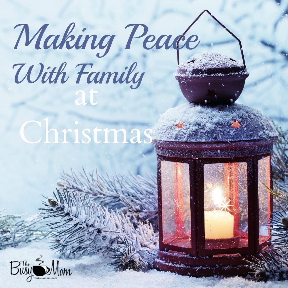 Making Peace With Family at Christmas