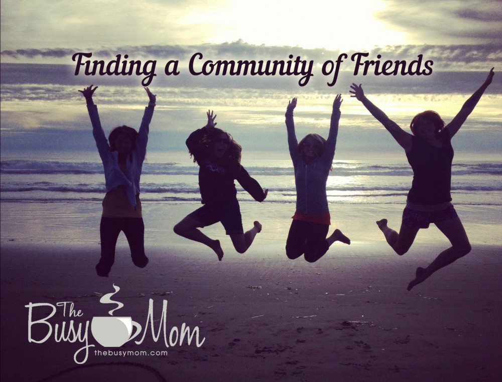 Finding a community of friends is worth it!