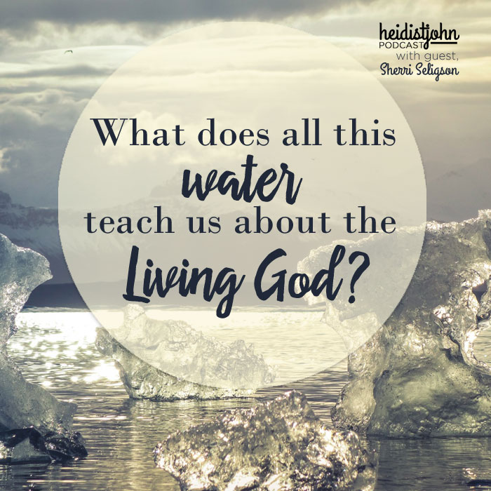 What does living water teach us about God?